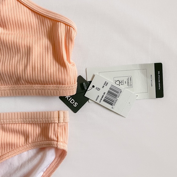 Lux Rib Bikini Set - Girls - Picture 3 of 8